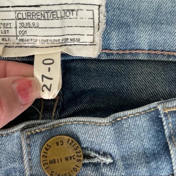 • Current/Elliott • Stiletto Skinny Jeans Meridian - Picture 8 of 15